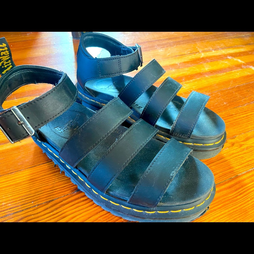 Dr. Martens Blair leather gladiator sandals US size 8